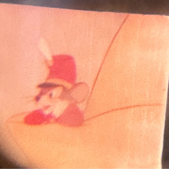 Vintage Fisher Price Movie Viewer #460 with Dumbo Cartridge -  Works - Fair Cond - Picture 9 of 10